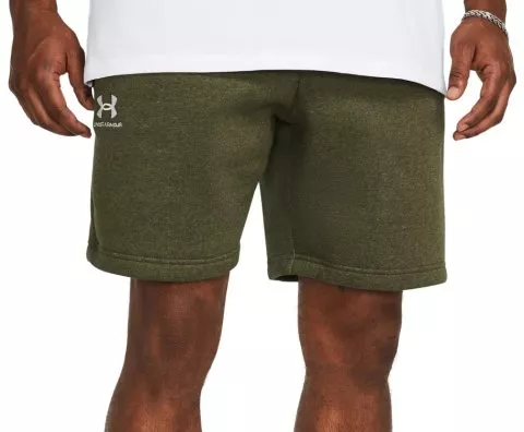UA Essential Fleece Shorts-GRN
