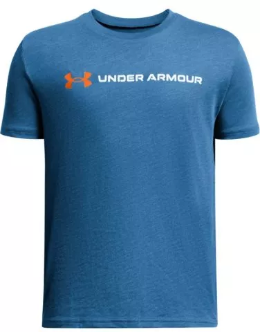 UA Tech Split Wordmark SS-BLU