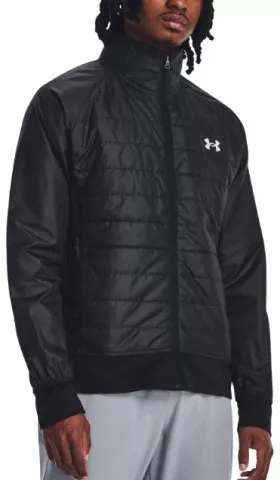 UA PIQUE TRACK JACKET-BLK