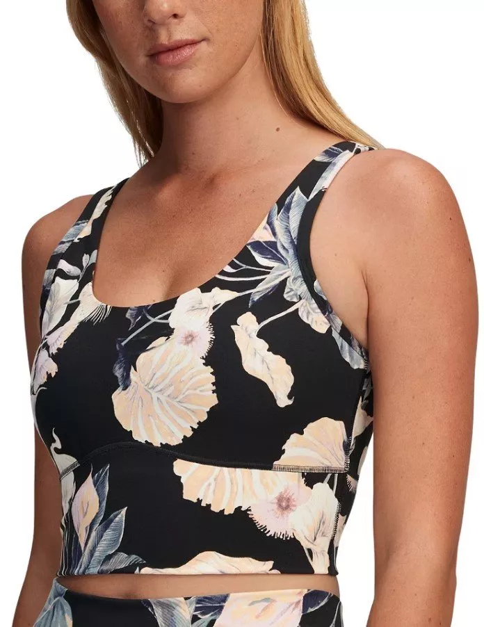 Singlet Under Armour Meridian Fitted CropTankPrnt