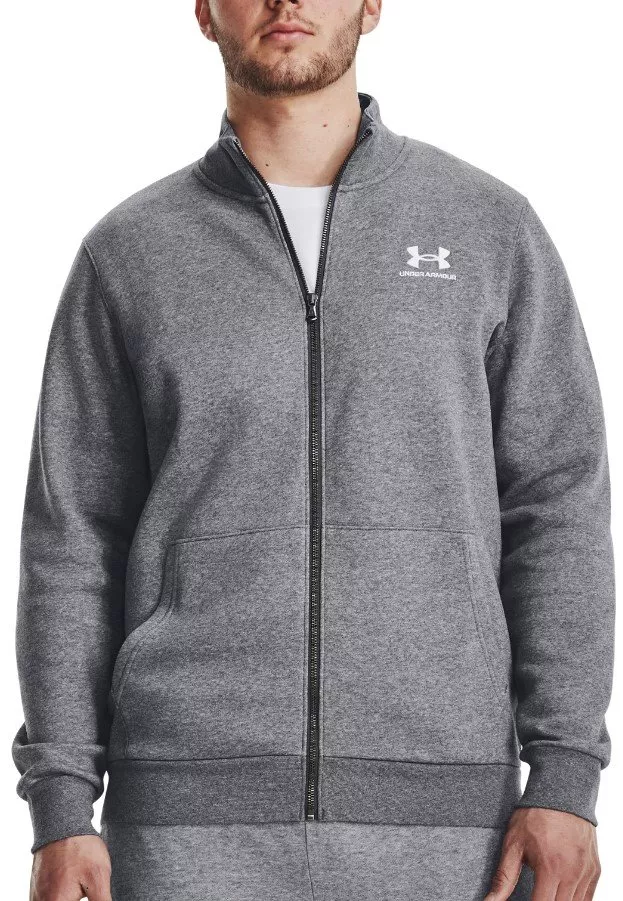 Sweatshirt Under Armour UA Essential Flc Track Jkt-GRY