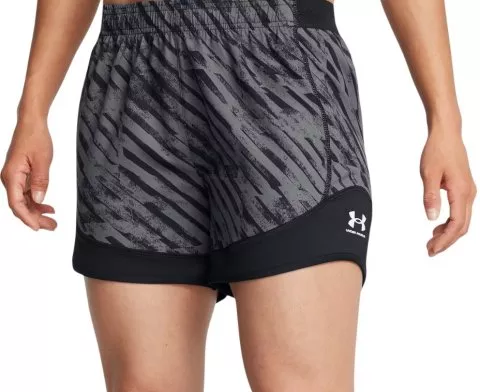 UA W's Ch. Pro Shorts PRNT-BLK