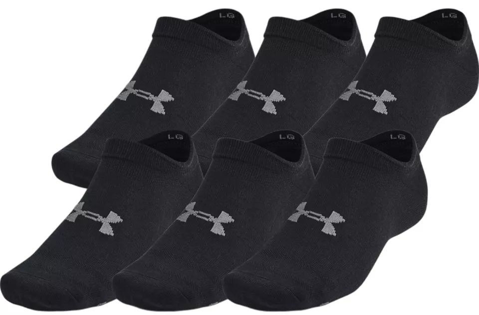 Unisex tréninkové ponožky Under Armour Essential No-Show Socks (6 párů)