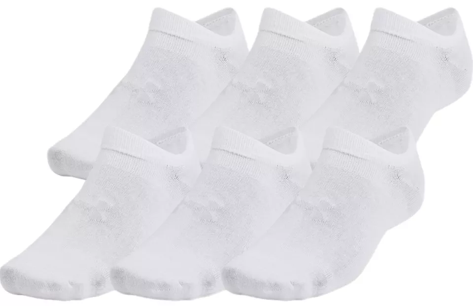 Unisex tréninkové ponožky Under Armour Essential No-Show Socks (6 párů)