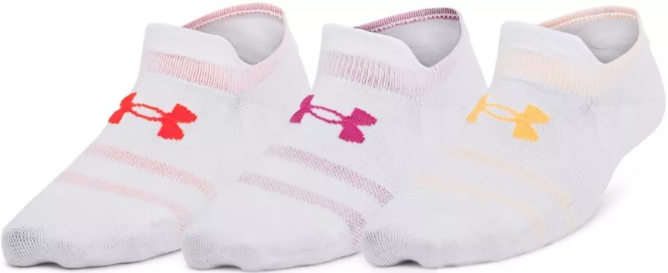 Socken Under Armour UA Essential UltraLowTab 3pk-WHT