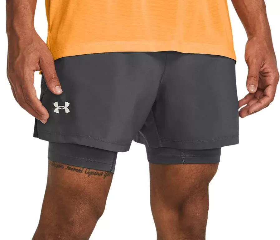 Shorts Under Armour UA LAUNCH 5'' 2-IN-1 SHORTS-GRY