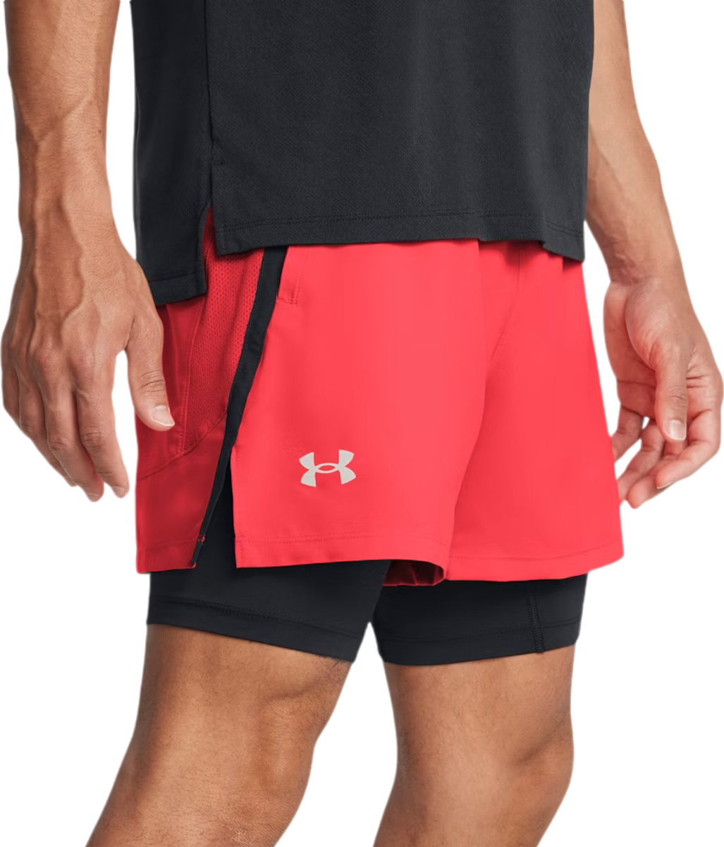 UA LAUNCH 5 2-IN-1 SHORTS