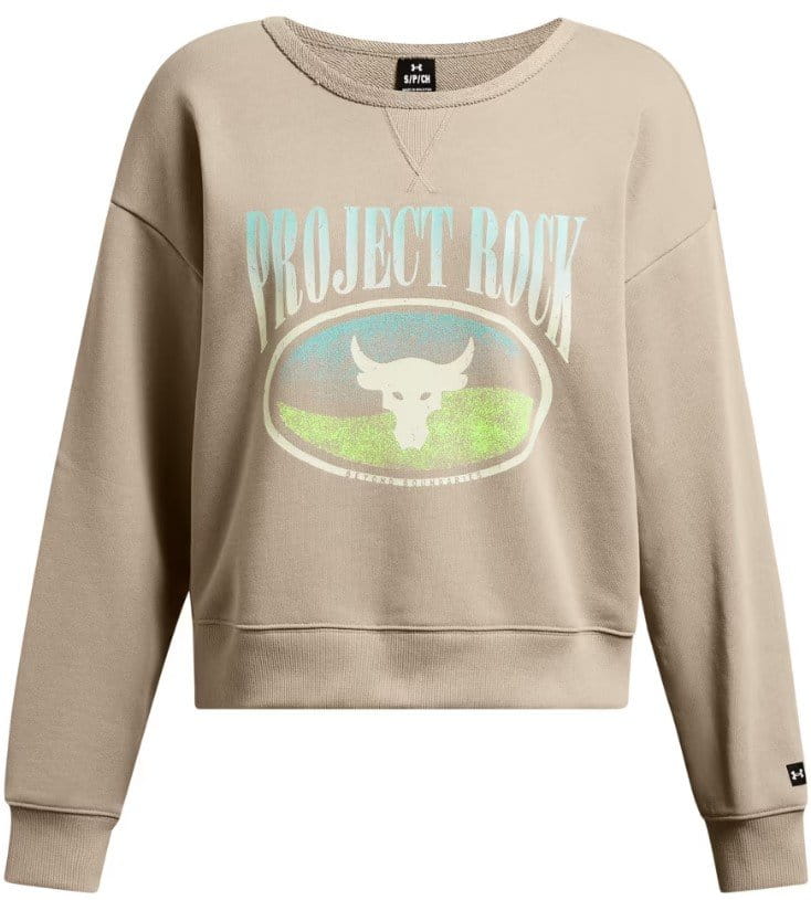 Sweatshirt Under Armour Pjt Rck HW Terry LS Q1-BRN