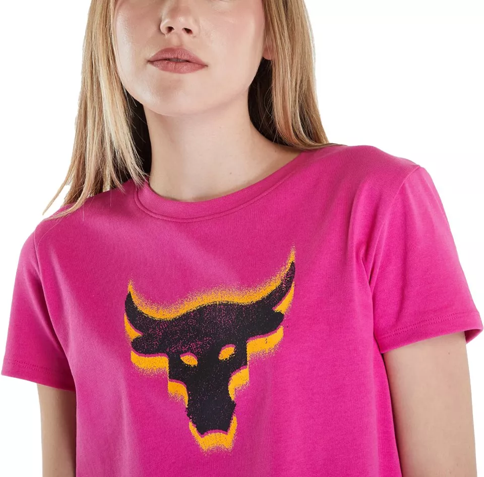 Camiseta Under Armour Pjt Rck W Underground Core T-PNK