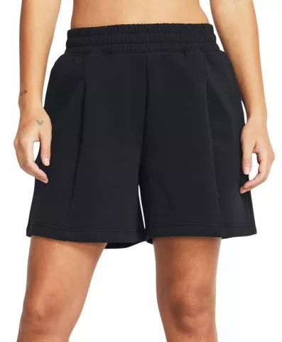 UA Unstoppable Fleece Pleated Shorts