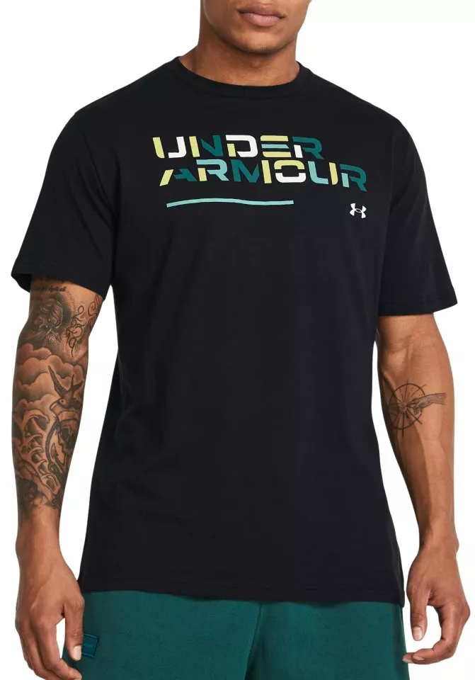 Under Armour Colorblock Wordmark Rövid ujjú póló