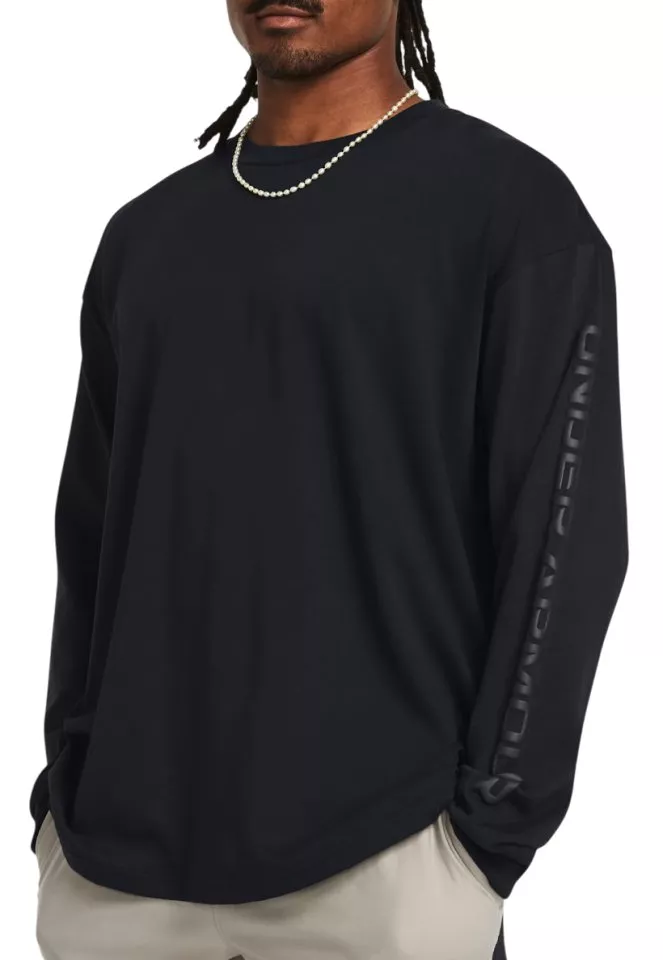 Tričko s dlhým rukávom Under Armour UA HW TONAL WORDMARK LS