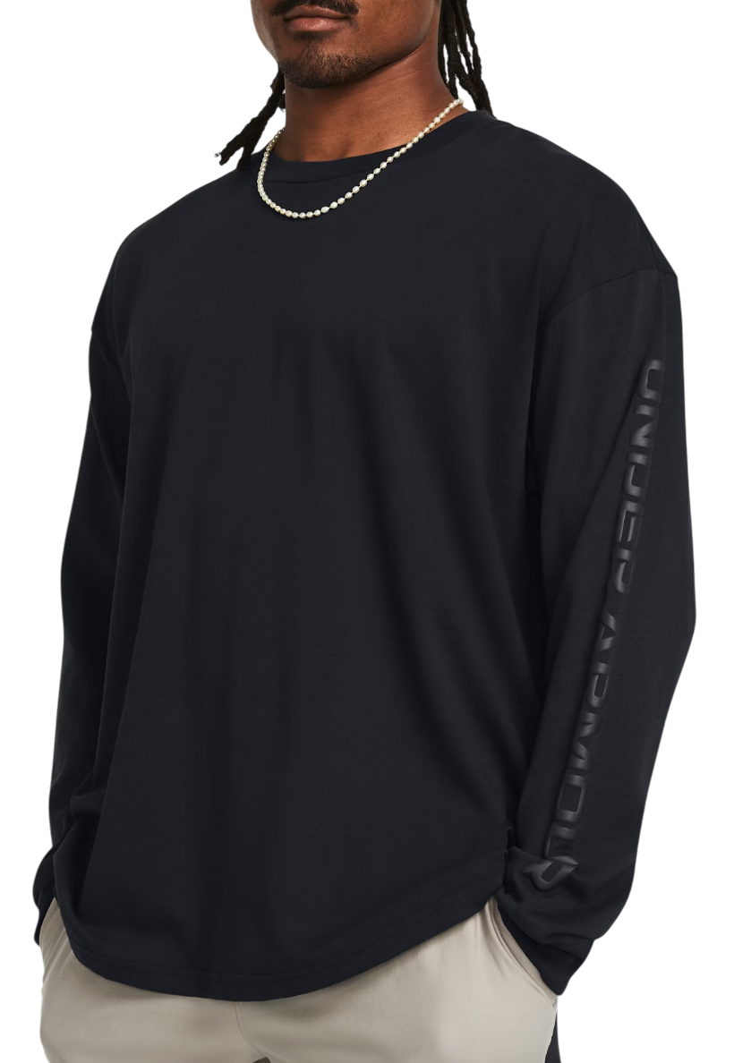Tričko s dlhým rukávom Under Armour UA HW TONAL WORDMARK LS