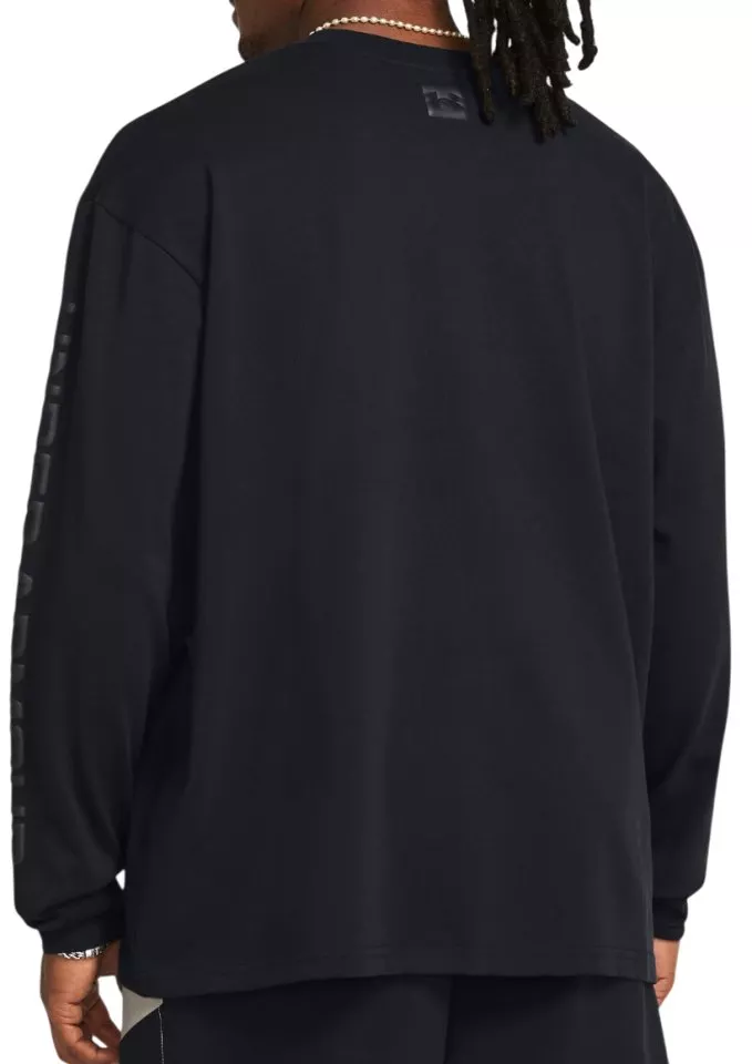 Tričko s dlhým rukávom Under Armour UA HW TONAL WORDMARK LS