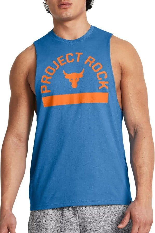 Singlet Under Armour UA Pjt Rck Payoff Graphic SL-BLU
