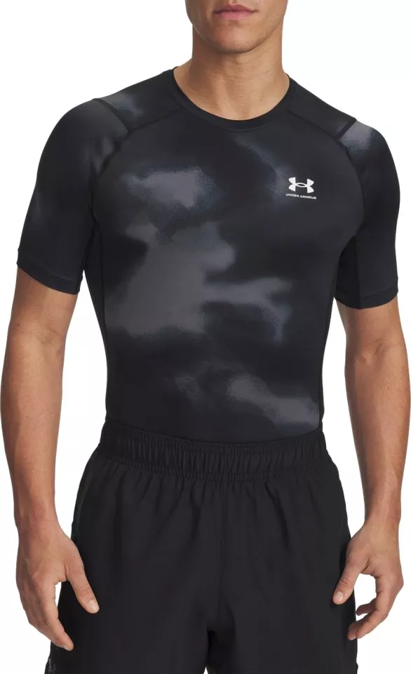 T-Shirt Under UA HG Armour Printed SS