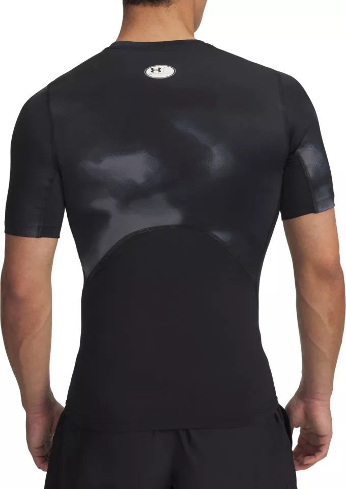 T-Shirt Under UA HG Armour Printed SS
