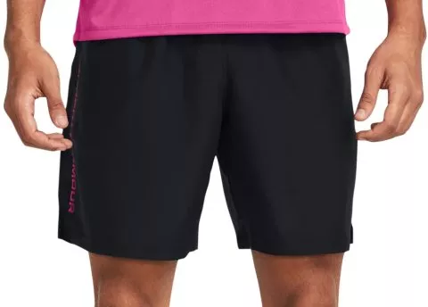 UA Crinkle Woven Volley Shortss-BLK