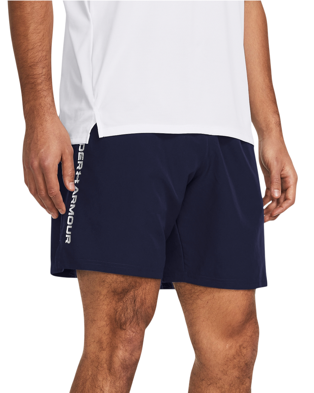 Under Armour Tech Woven Wordmark Korte broeken, XXL, Blauw