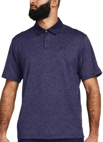 UA T2G Printed Polo-BLU