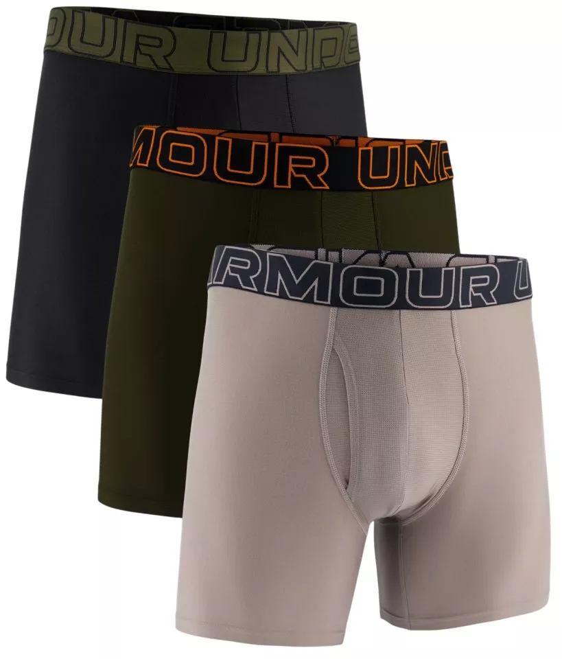 Боксерки Under Armour SOLID 6in 3 Pack Boxer Shorts