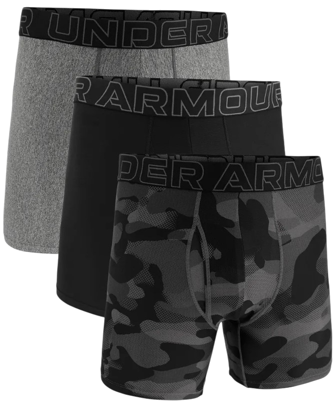 Bokserki Under Armour M UA Perf Tech Nov 6in - 3pk