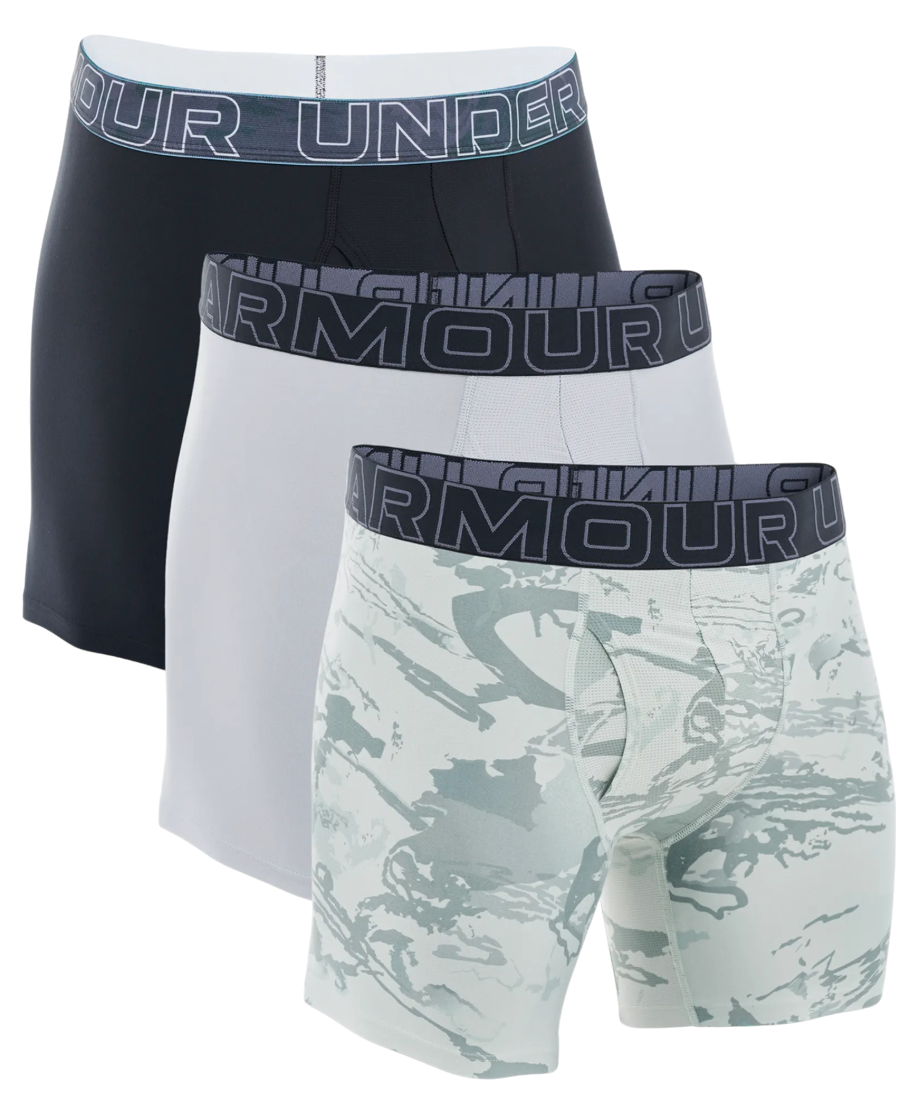 Boxers Under Armour M UA Perf Tech Nov 6in - 3pk