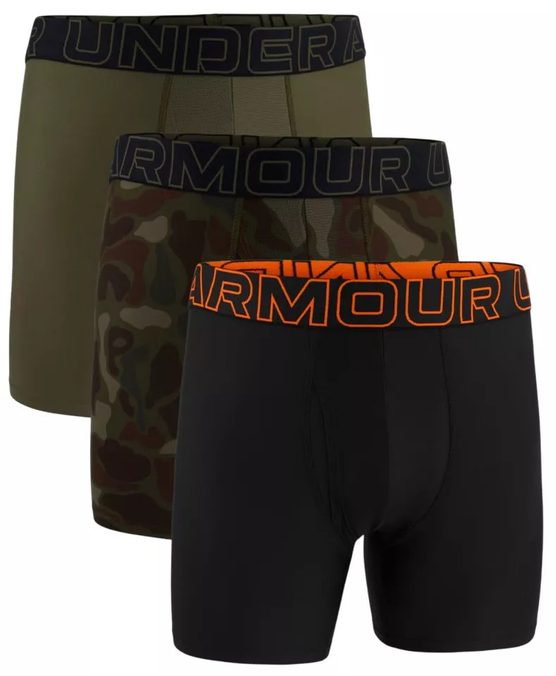 Bokserki Under Armour PRINT 6in 3 Pack Boxer Shorts
