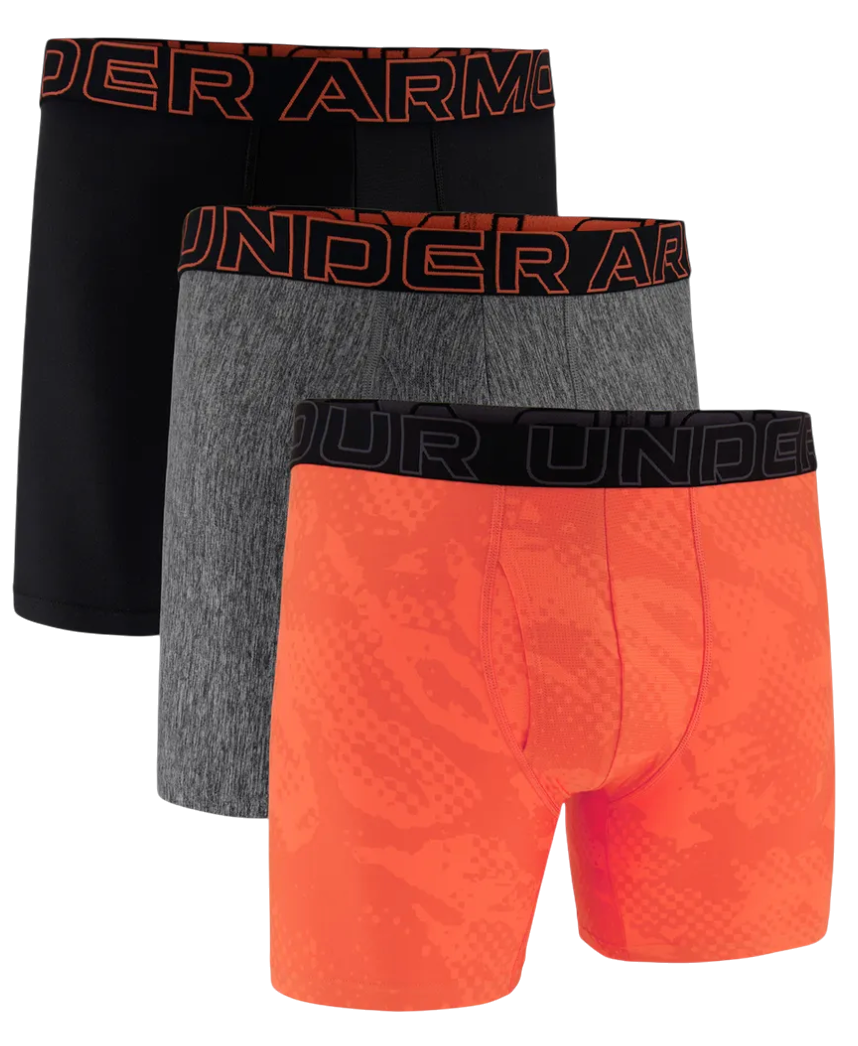 Boxers Under Armour M UA Perf Tech Nov 6in - 3pk