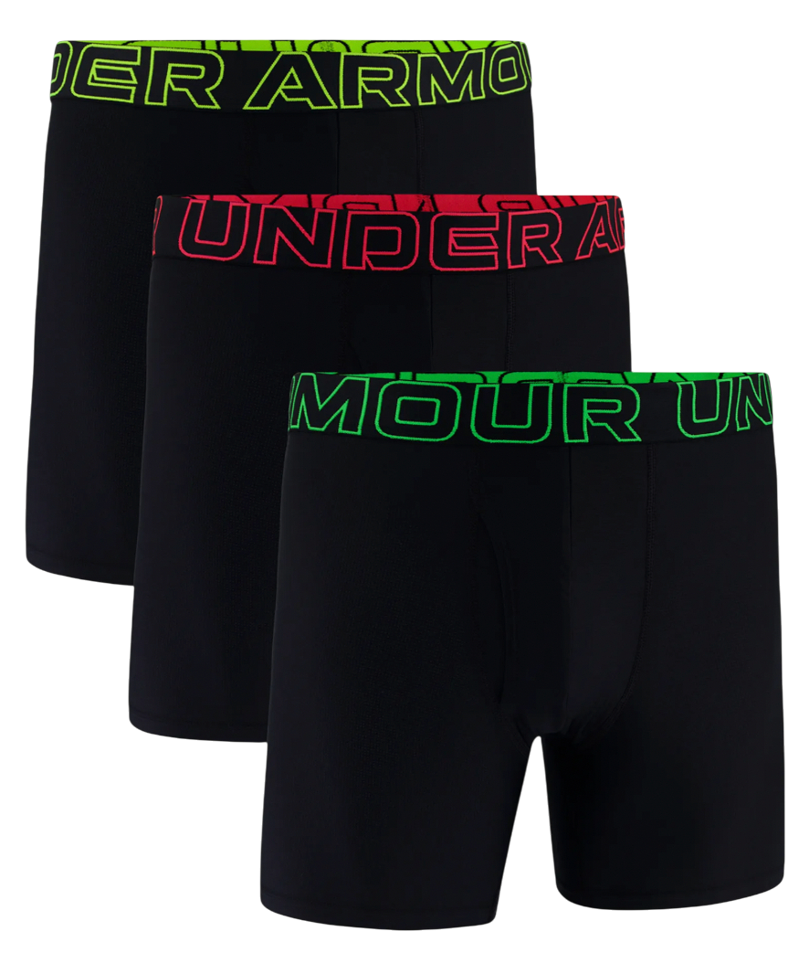 Boxer shorts Under Armour UA PERFORMANCE TECH MESH -SOLID 6 IN 3PK