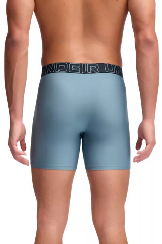 Calzoncillos bóxer Under Armour SOLID 6in 3 Pack Boxer Shorts