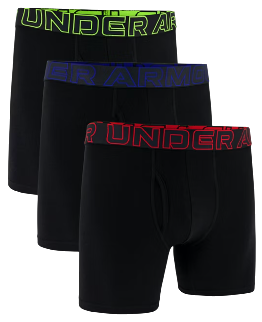 Boxershorts Under Armour UA PERFORMANCE COTTON - SOLID 6 IN 3PK
