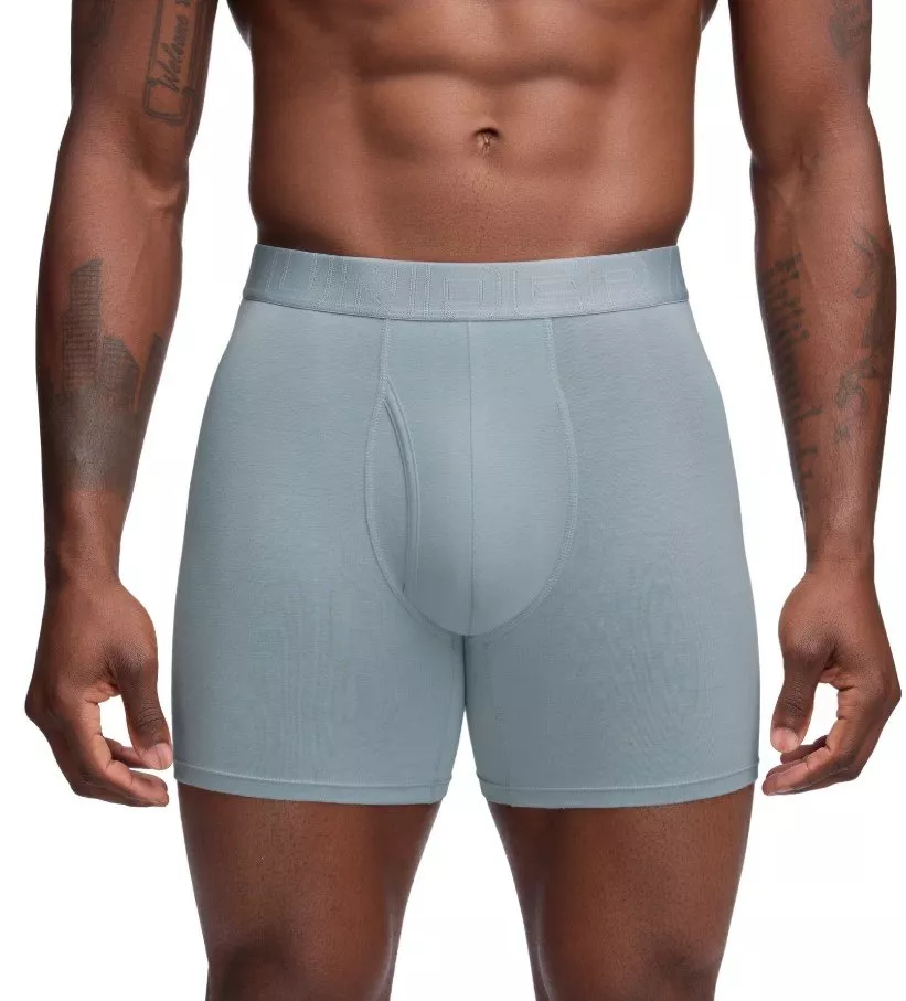 Bokserki Under Armour UA PERFORMANCE COTTON - SOLID 6 IN 3PK