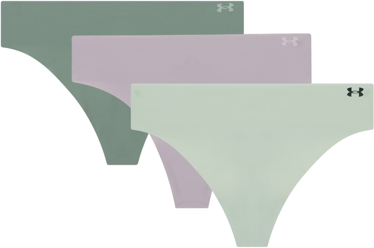 Slips Under Armour Pure Stretch 3-Pack No Show Thong