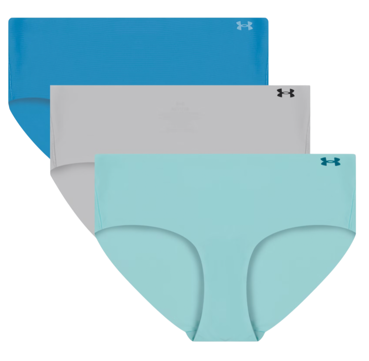 Εσώρουχο Under Armour UA PURE STRETCH NO SHOW HIPSTER-SOLID3PK