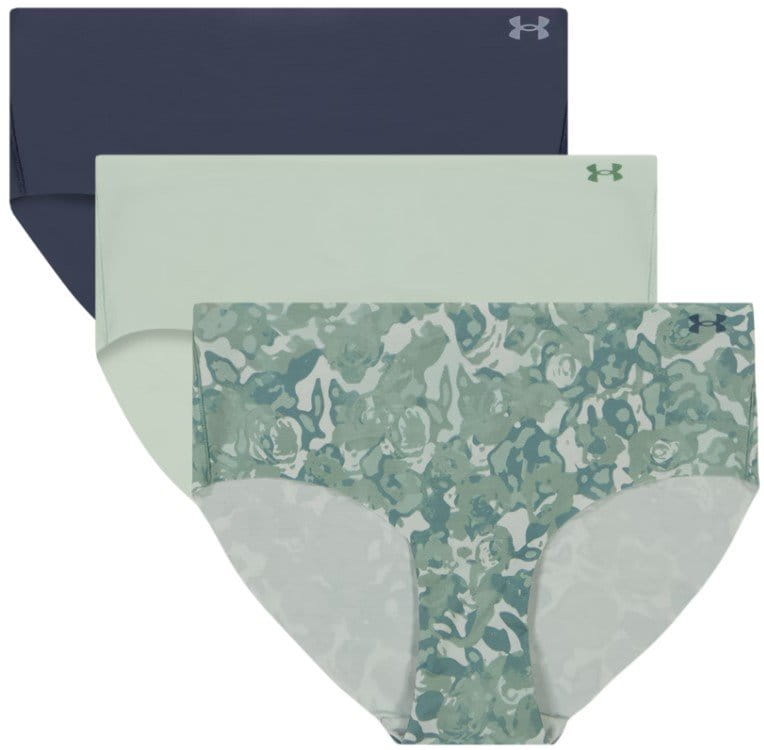 Slips Under Armour UA PURE STRETCH NOSHOW HIPSTER-PRINT 3PK