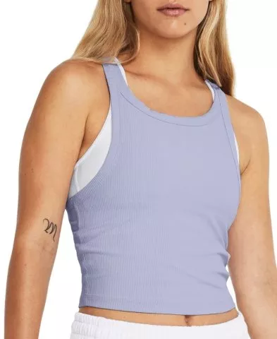 Meridian Rib Crop Tank-PPL