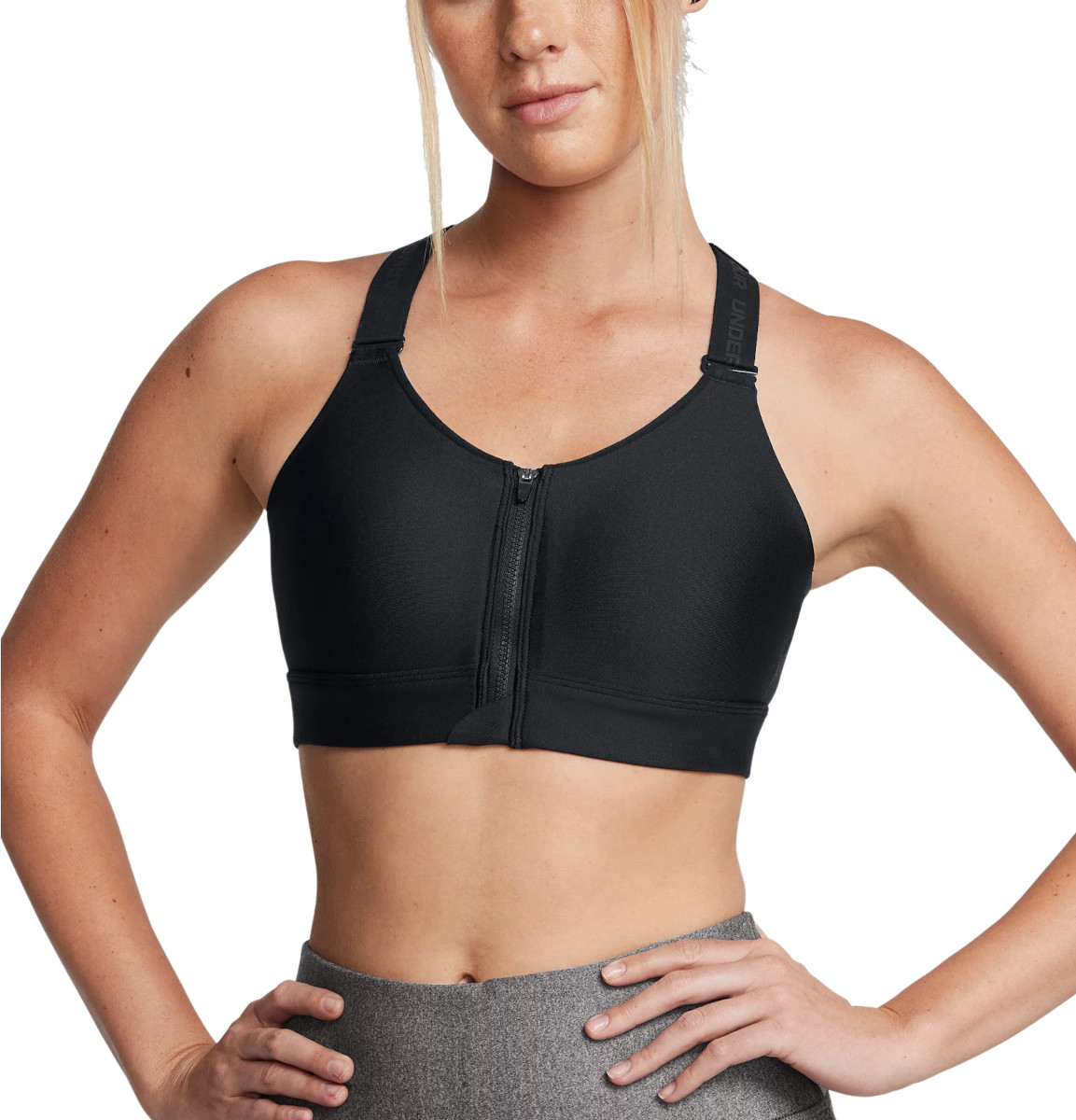 UA Infinity High Zip 2.0 Bra