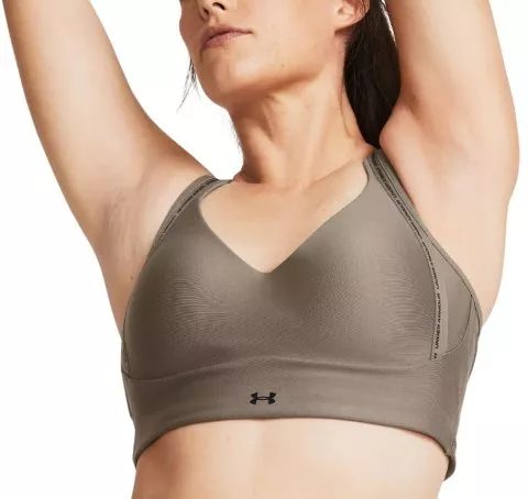 UA Infinity Low 2.0Strap Bra-BRN