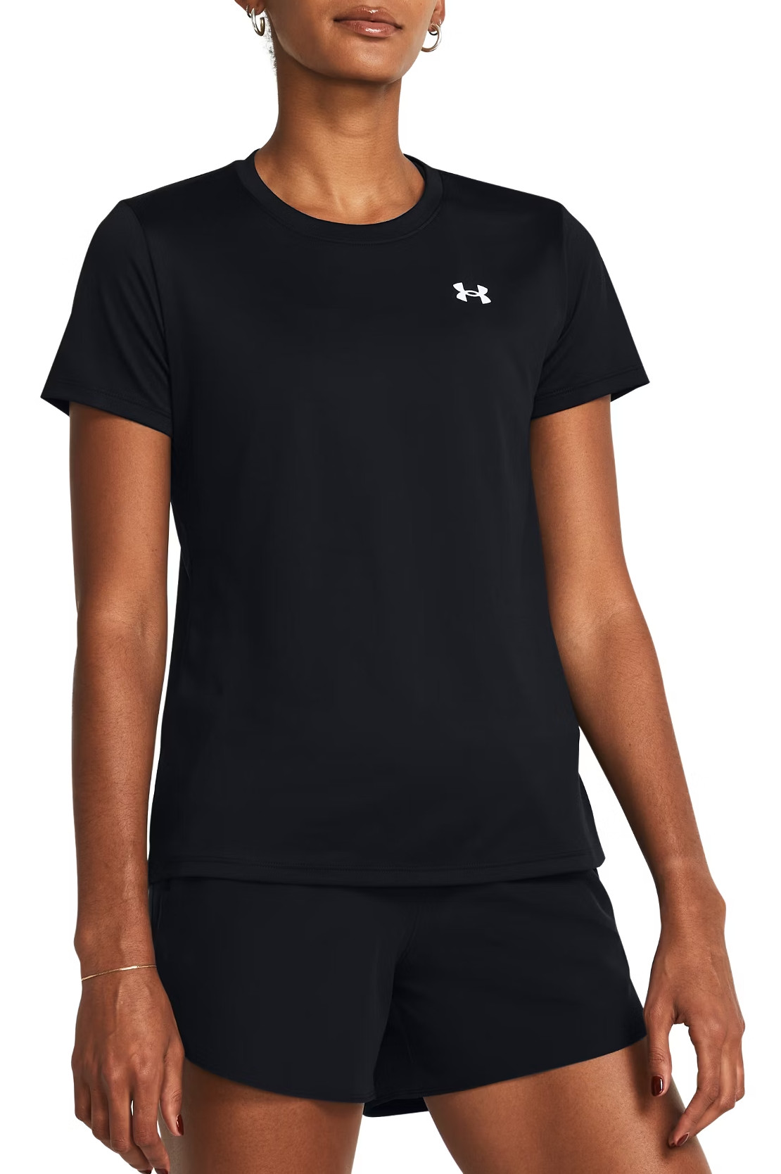 Under Armour Tech SSC - Solid T-shirt, M, Zwart
