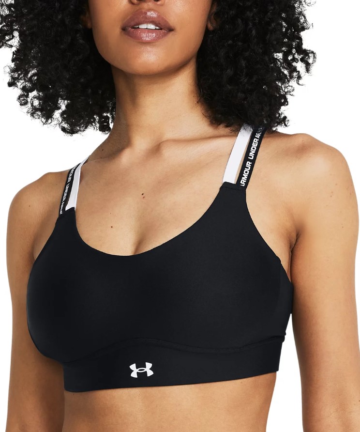 Podprsenka Under Armour UA Infinity Mid 2.0 Rib Bra-BLK