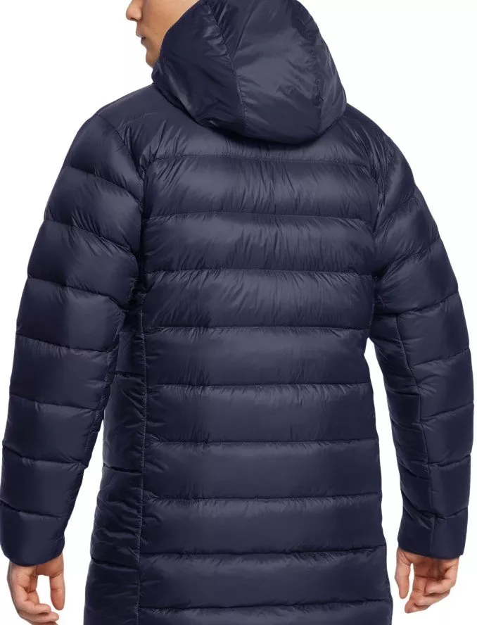 Kurtka z kapturem Under Armour LEGEND DOWN PARKA-BLU