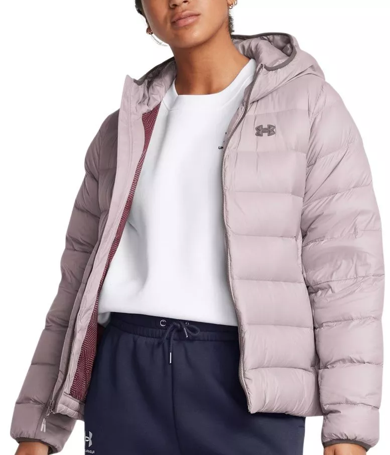 jacket Under Armour LEGEND DOWN HOODED JACKET-GRY