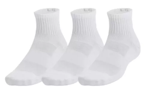 Under Armour Unisex UA TC 3pk Qtr Socks