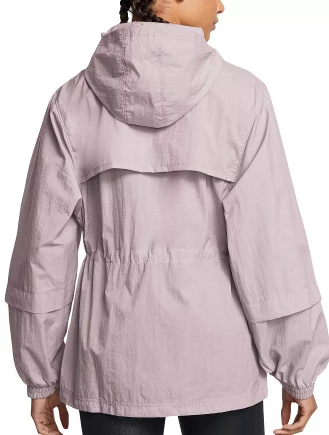 Under Armour Crinkle Woven Jacket-GRY Dzseki