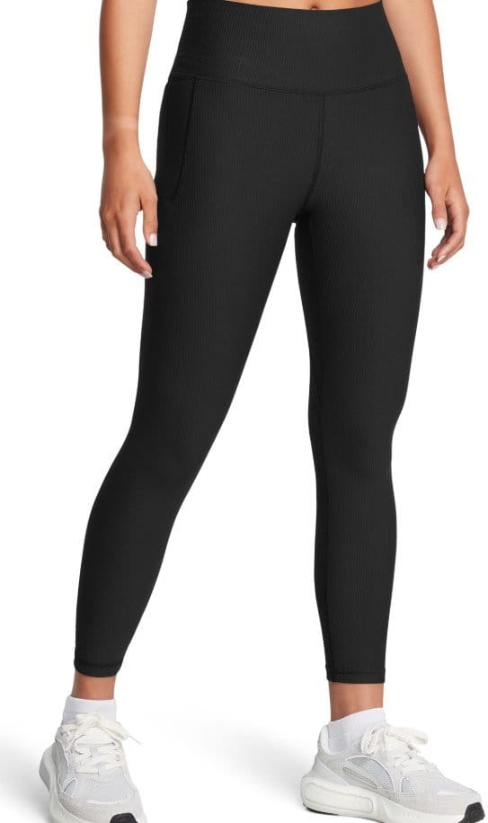 Under Armour Meridian Rib Ankle Leg-BLK Leggings