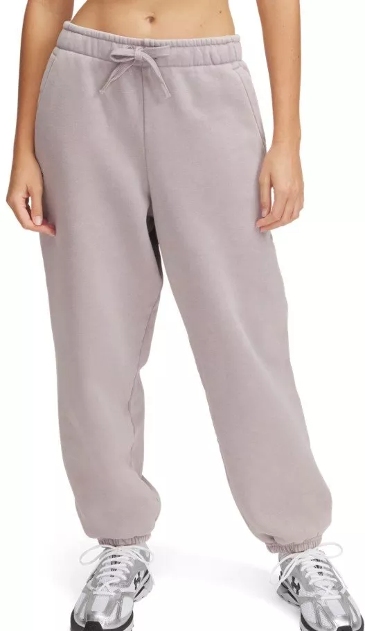 Nohavice Under Armour UA Icon HWT Flc OS Pant-GRY