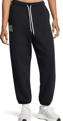 UA Icon HWT Terry OS Pant-BLK