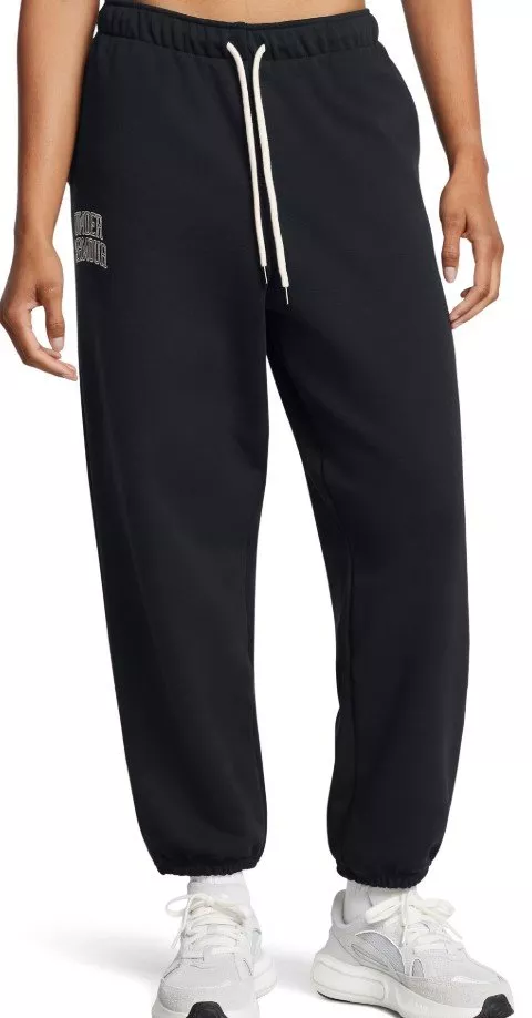 Pantaloni Under Armour UA Icon HWT Terry OS Pant-BLK