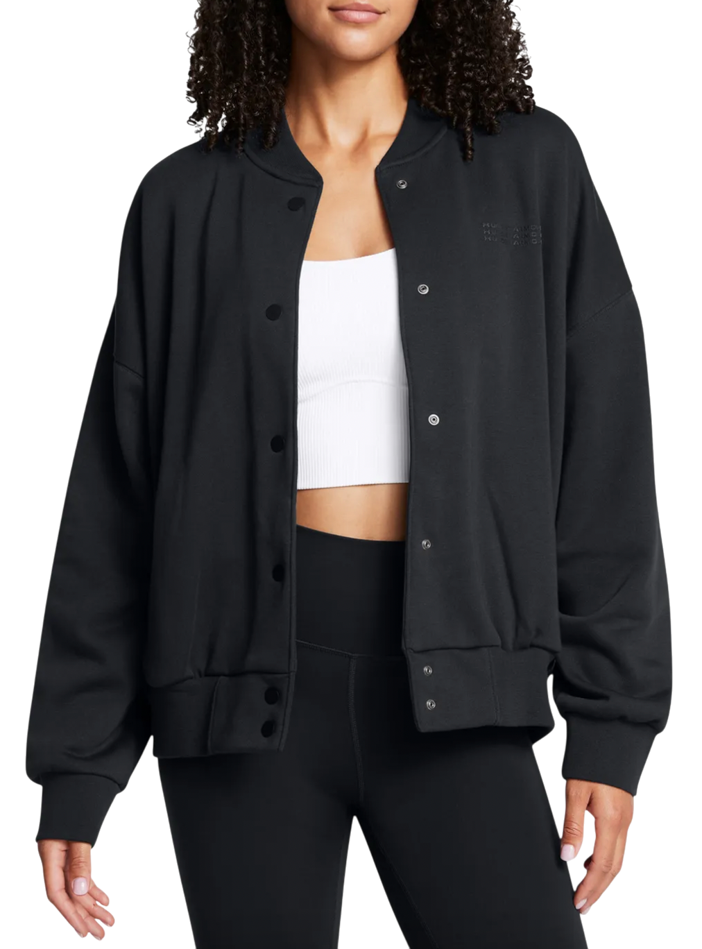 Chaqueta Under Armour UA Icon Flc Varsity Jkt